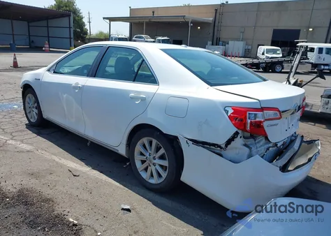 2012 Toyota Camry Hybrid Xle из США, поврежденный, VIN 4T1BD1FK3CU058236